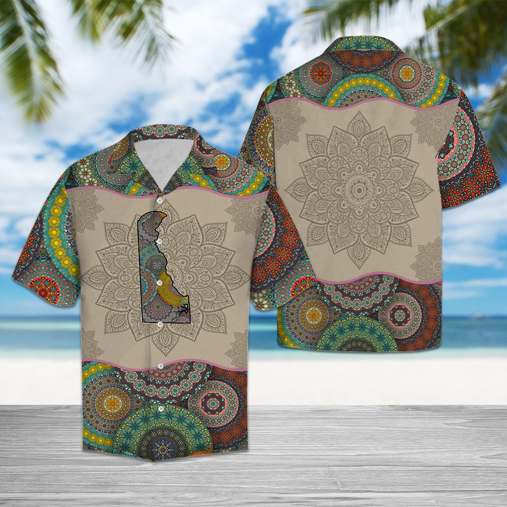 Awesome Delaware Mandala H27016 - Hawaii Shirt