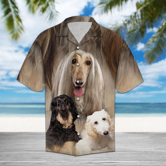 Afghan Hound Great D0807 - Hawaii Shirt