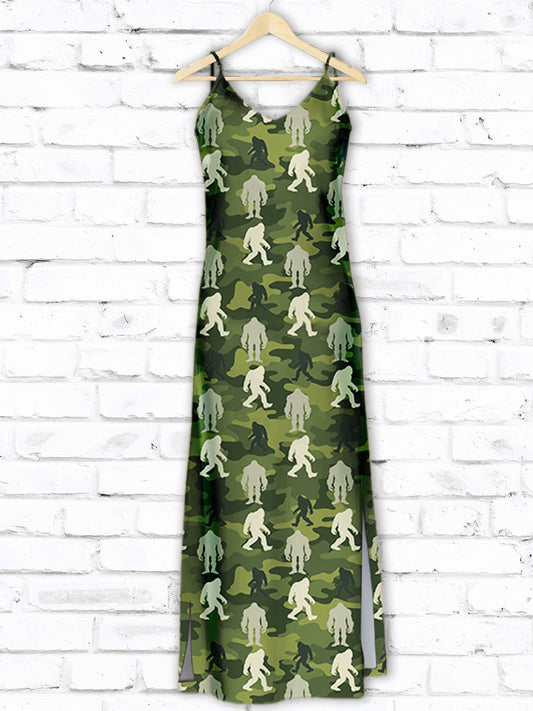 Hawaiian Bigfoot Camo T1307 - Hawaii Dress