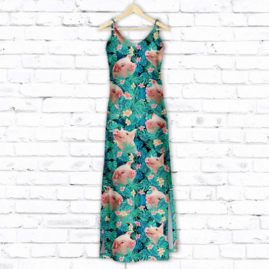 Hawaiian Pig Tropical T1507 - Hawaii Dress