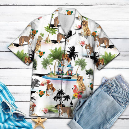 Shetland Sheepdog Vacation G5716 - Hawaii Shirt