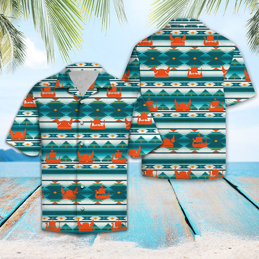Vikings Pattern TG5716 - Hawaiian Shirt