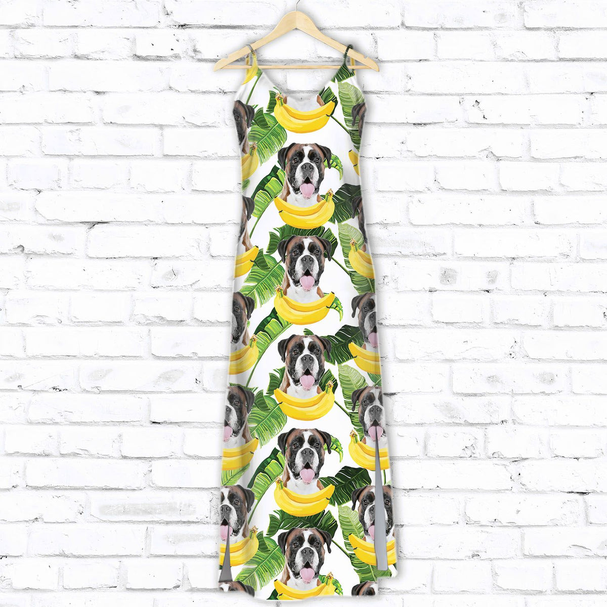 Boxer Banana Pattern D1607 - Hawaiian Dress