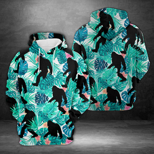 Tropical Bigfoot H217047 - All Over Print Unisex Hoodie