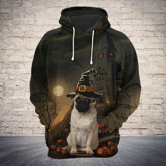 Pug Halloween TG5804 - All Over Print Unisex Hoodie