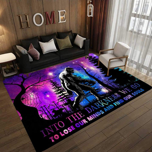 Bigfoot Find Our Souls D2408 Rectangle Rug