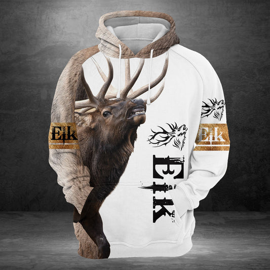 3D Elk G5825 - All Over Print Unisex Hoodie