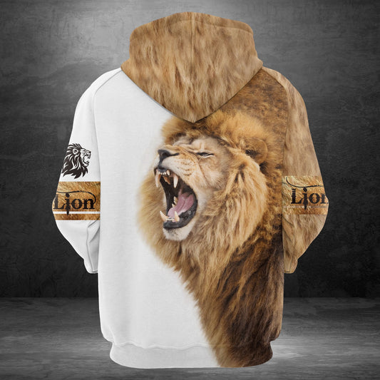 3D Lion G5825 - All Over Print Unisex Hoodie