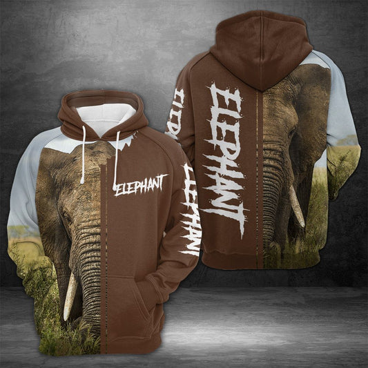 Amazing Elephant HT26804 - All Over Print Unisex Hoodie
