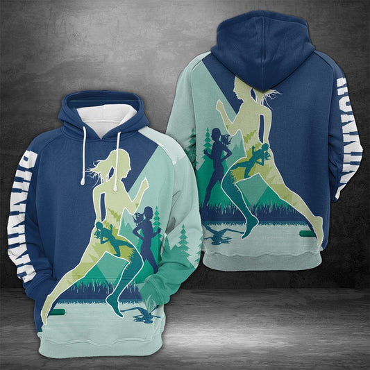 Amazing Running HT01911 - All Over Print Unisex Hoodie