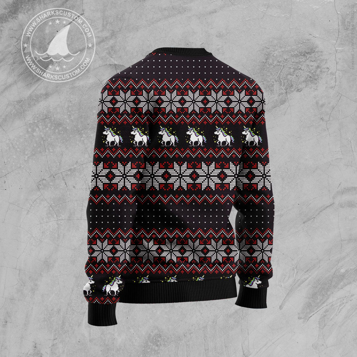 Unicorn Believe In The Magic HT92305 Ugly Christmas Sweater