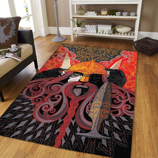 Strong Viking Rectangle Rug