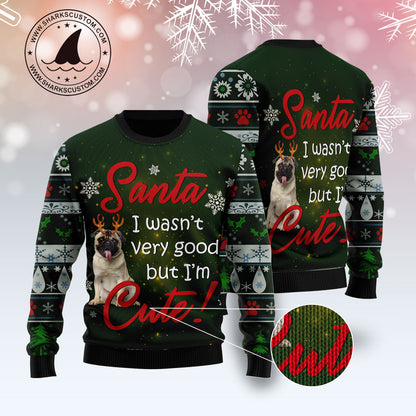 Pug I'm Cute TY1011 Ugly Christmas Sweater