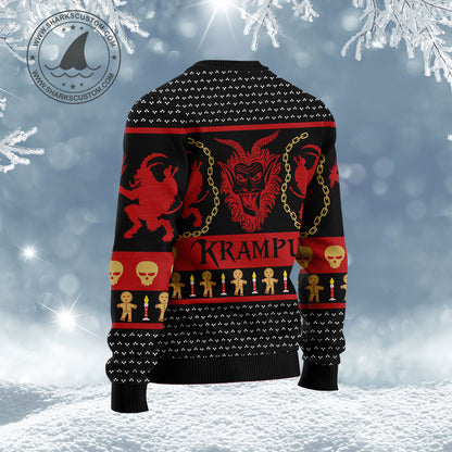 Krampus HZ120701 Ugly Christmas Sweater