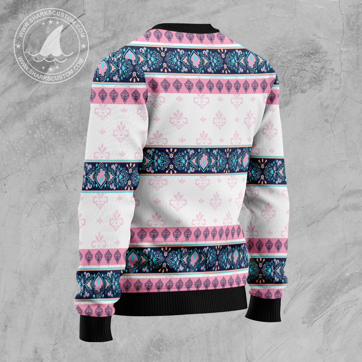 Elephant Mandala G5115 Ugly Christmas Sweater