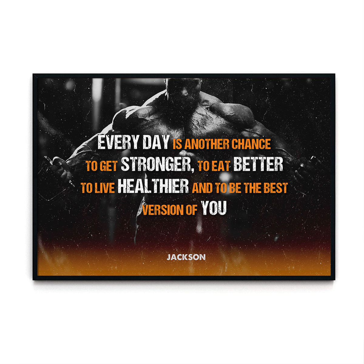 Gym Every Day Is A Another Change Personalizedwitch Poster