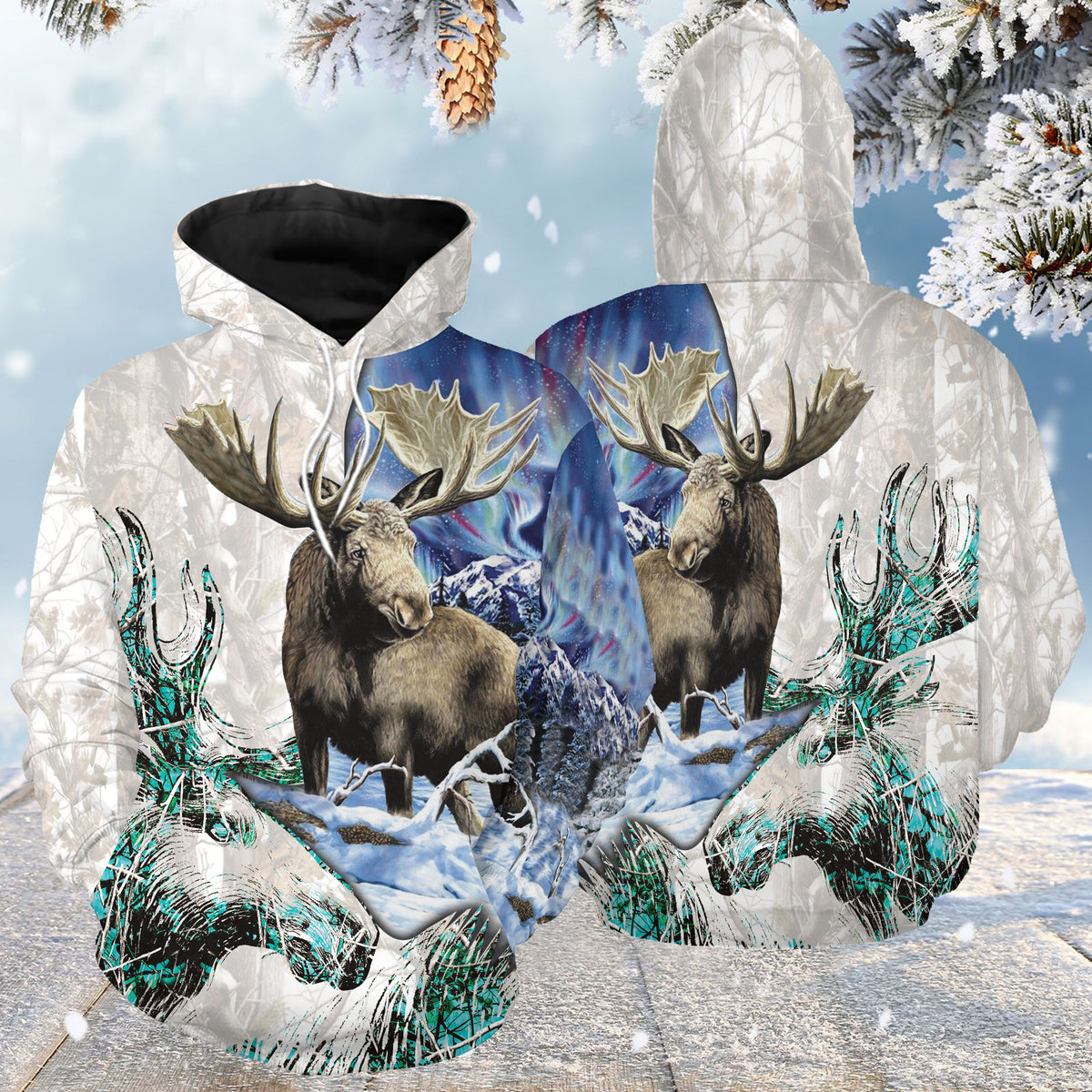 Awesome Moose G51214 - All Over Print Unisex Hoodie