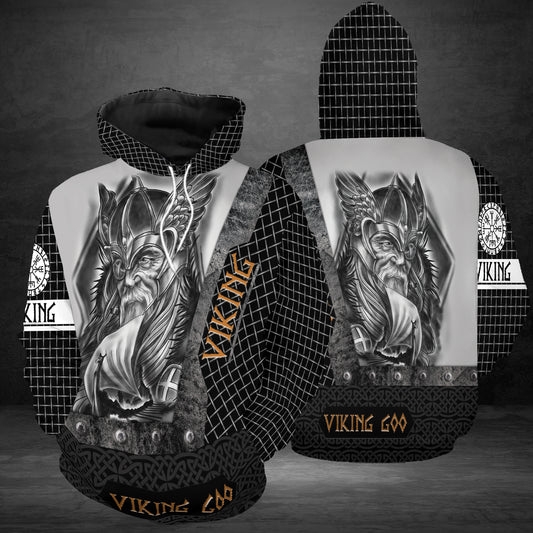 Viking God G51014 - All Over Print Unisex Hoodie