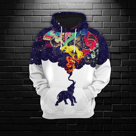 Magic Elephant HT181136 - All Over Print Unisex Hoodie