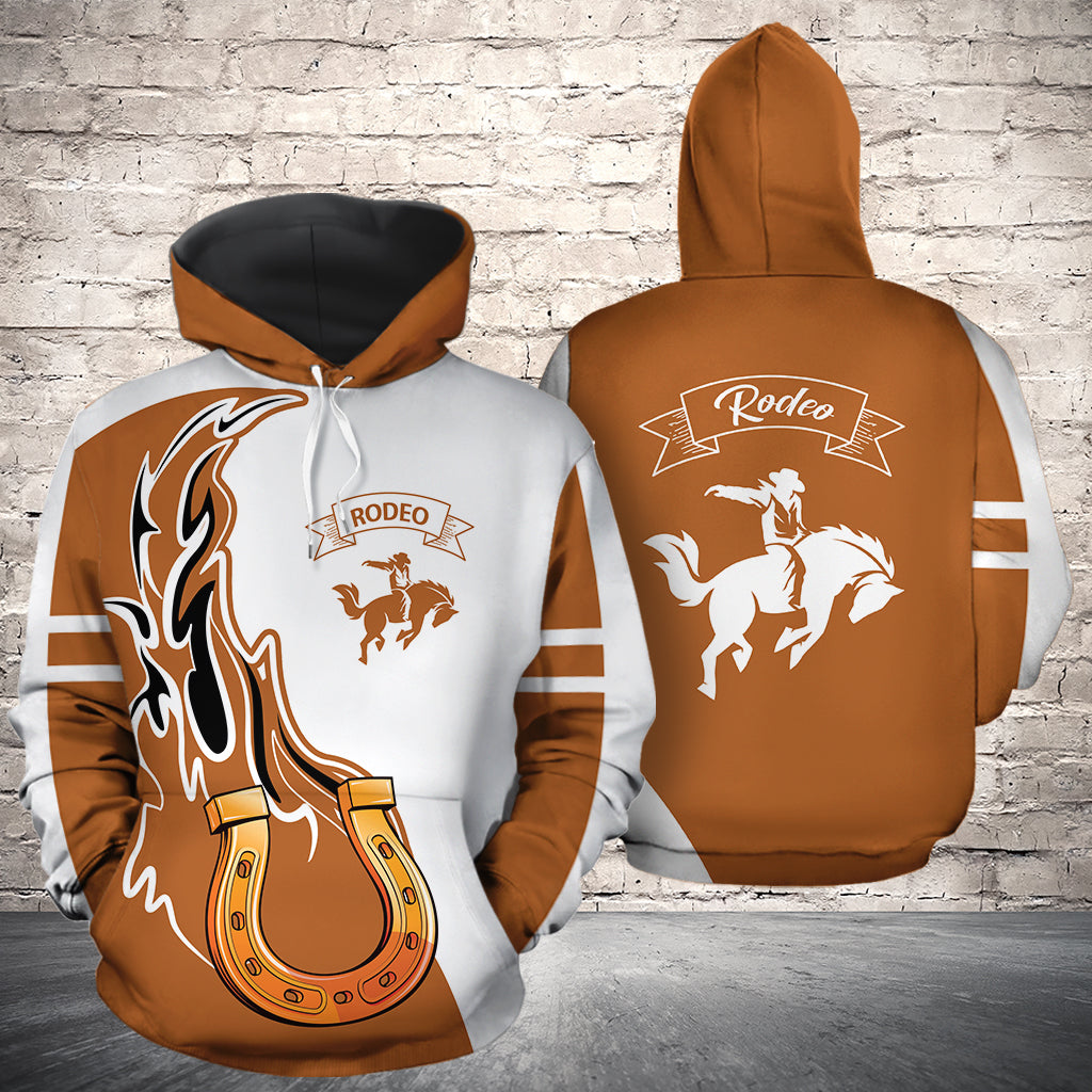 Rodeo HT261122 Unisex womens & mens, couples matching, friends, funny family sublimation 3D hoodie christmas holiday gifts (plus size available)
