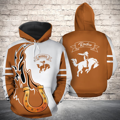 Rodeo HT261122 Unisex womens & mens, couples matching, friends, funny family sublimation 3D hoodie christmas holiday gifts (plus size available)