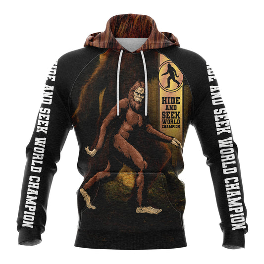 Bigfoot H26837 All Over Print Unisex Hoodie