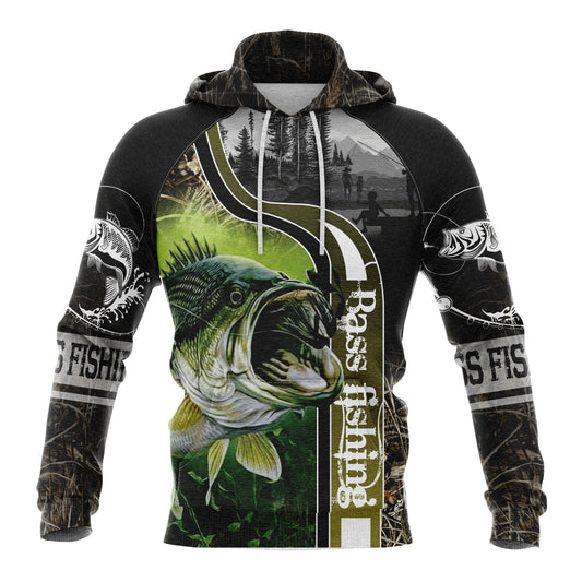 Bass Fishing T0708 All Over Print Unisex Hoodie