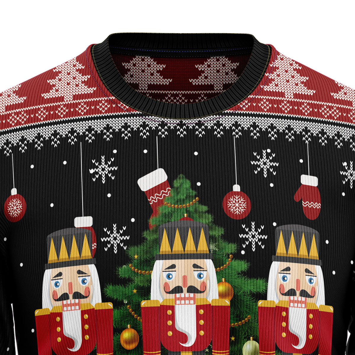 Nutcracker Christmas Tree G51015 Ugly Christmas Sweater