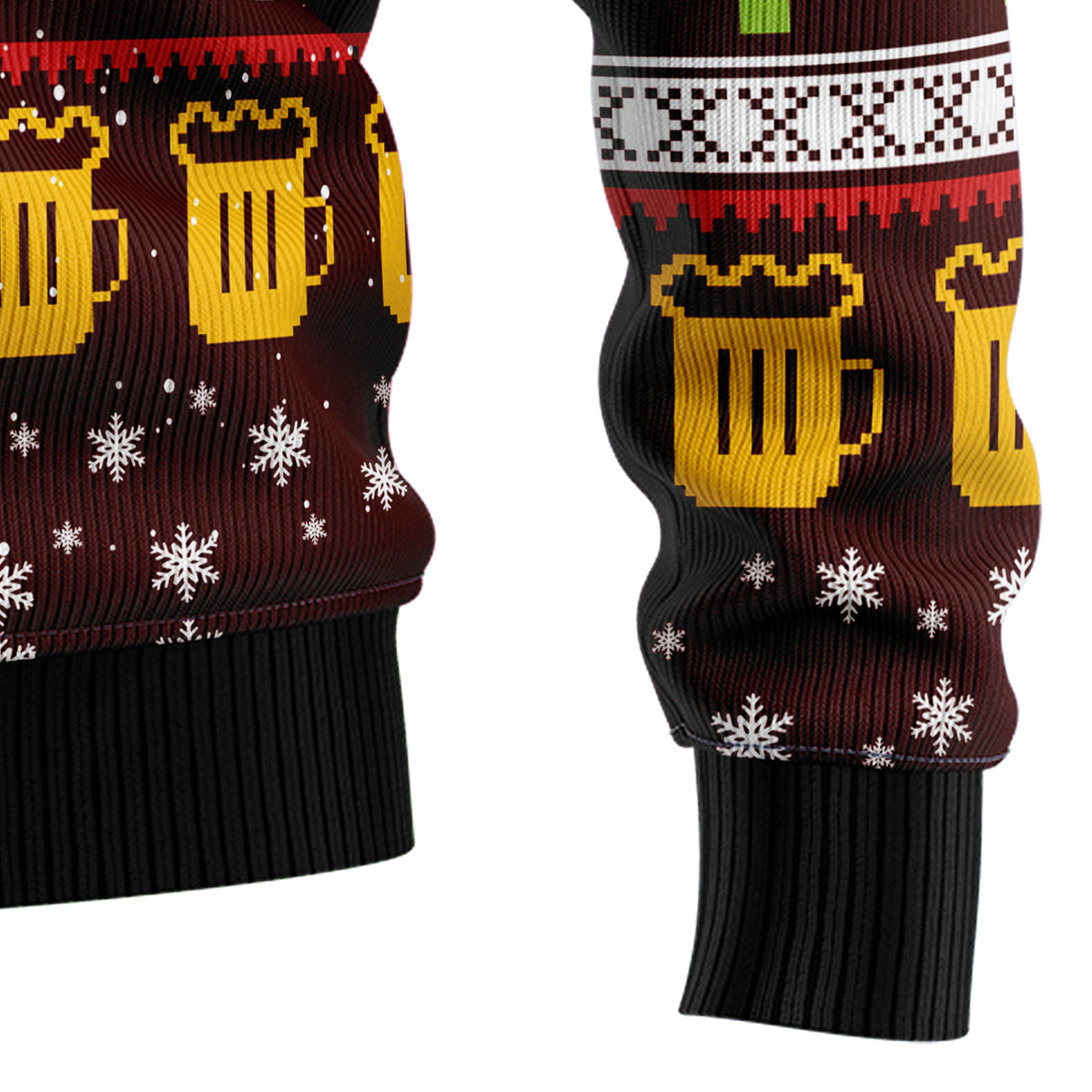 Time For Beer TG51110 Ugly Christmas Sweater