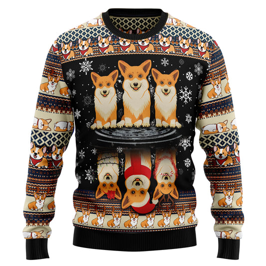 Pembroke Welsh Corgi HT102713 Ugly Christmas Sweater