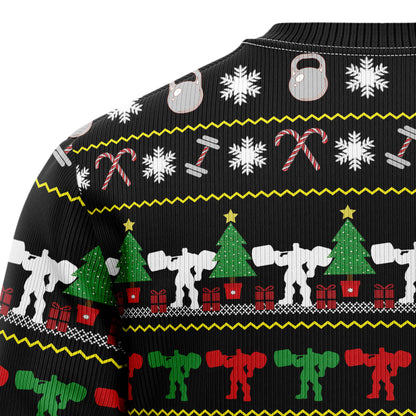 No Lift No Gift TY1310 Ugly Christmas Sweater