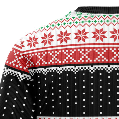 Llama Hit That D1410 Ugly Christmas Sweater