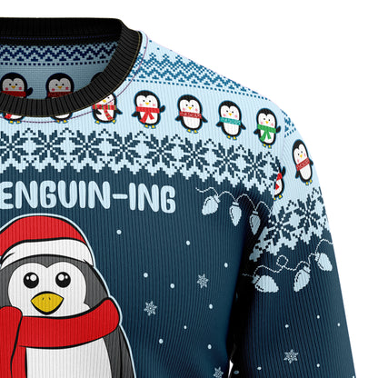 It's Penguin-ing christmas HT031111 Ugly Christmas Sweater