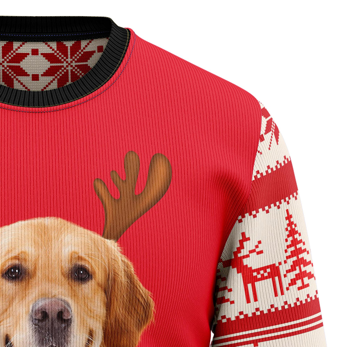 Custom Photo Merry Christmas Golden Retriever TG5129 Christmas Sweater