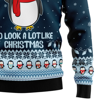 It's Penguin-ing christmas HT031111 Ugly Christmas Sweater