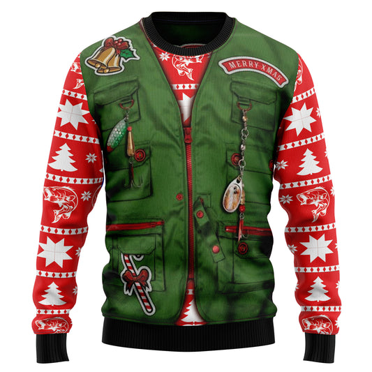 Merry Fishmas HT92507 Ugly Christmas Sweater