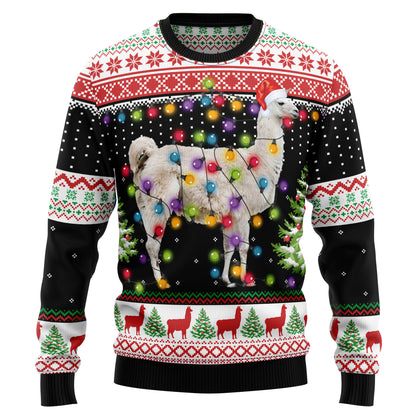 Llama Hit That D1410 Ugly Christmas Sweater