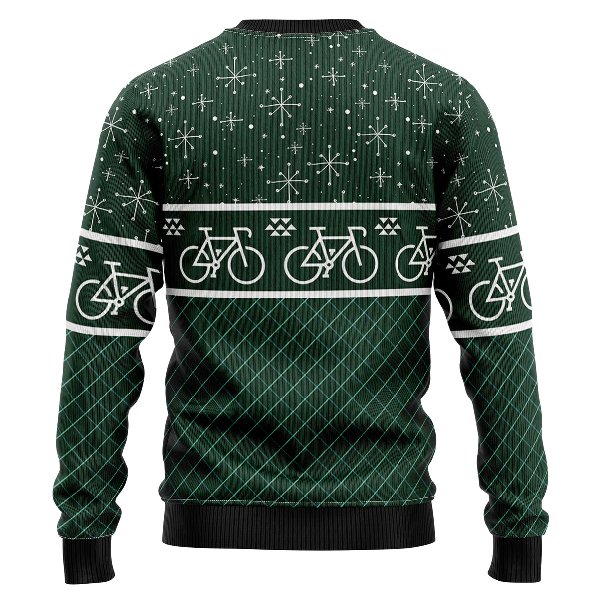 Santa Cycling T1811 Ugly Christmas Sweater