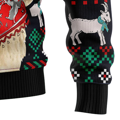 Cute Goat T1410 Ugly Christmas Sweater
