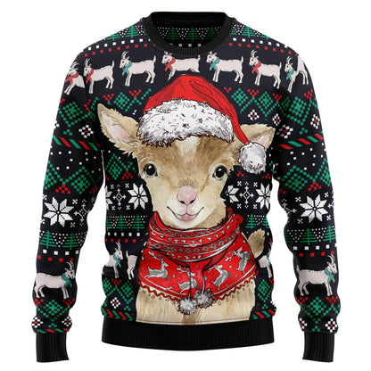 Cute Goat T1410 Ugly Christmas Sweater