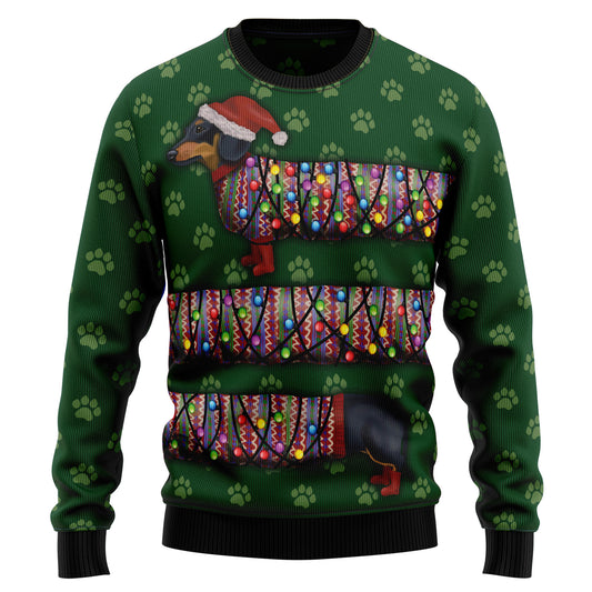 Dachshund HT102208 Ugly Christmas Sweater