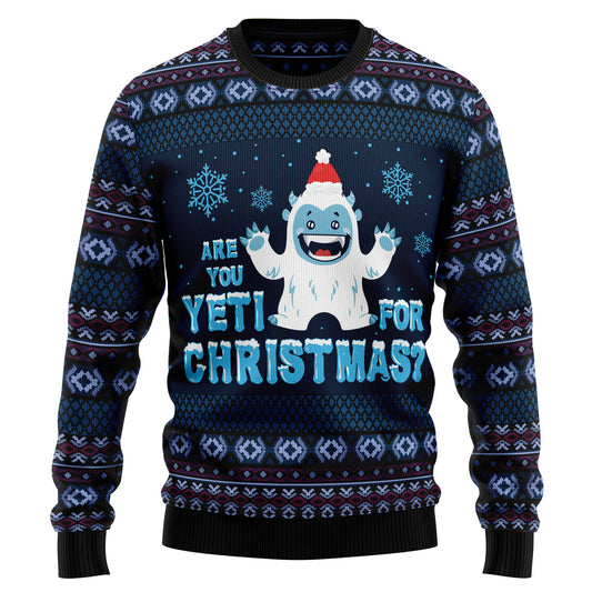Are You Yeti For Christmas HT051118 Ugly Christmas Sweater