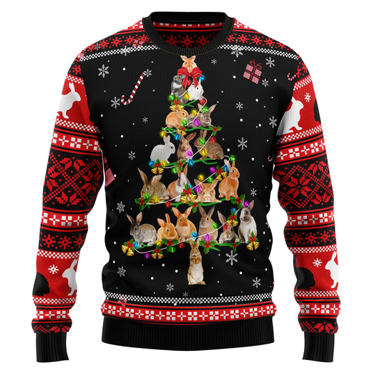 Rabbit Pine Christmas T229 All Over Print Ugly Christmas Sweater