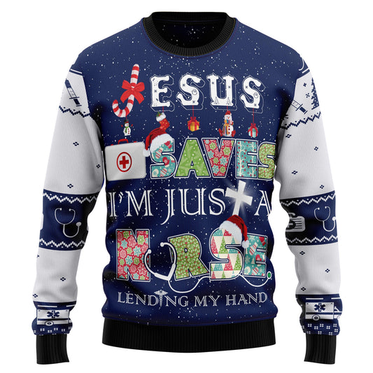 Nurse Life TG5114 Ugly Christmas Sweater