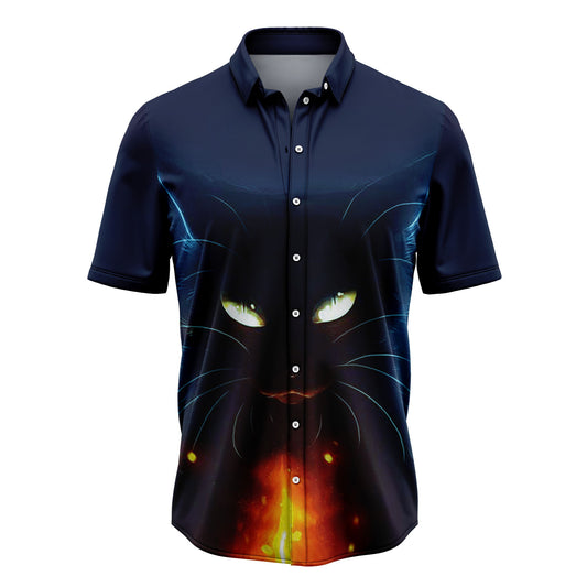 Amazing Black Cat HT24712 Hawaiian Shirt