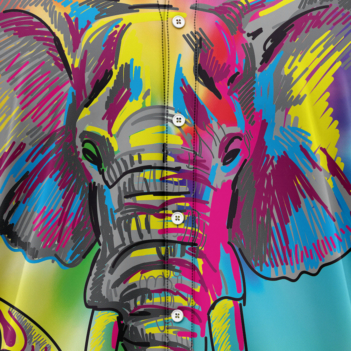 Amazing Elephant HT24708 Hawaiian Shirt