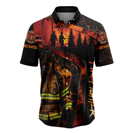 Firefighter Life T2707 Hawaiian Shirt