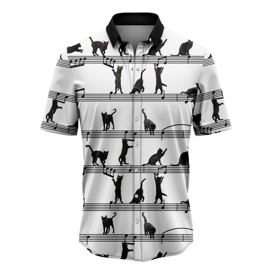 Black Cat Music T2707 Hawaiian Shirt