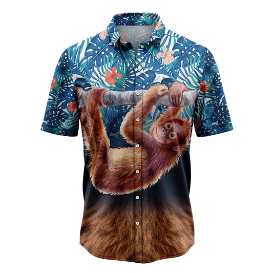 3D Monkey G5728 Hawaiian Shirt