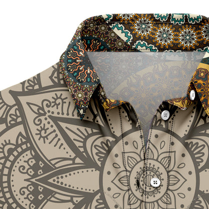 Mandala Bee G5724 Hawaiian Shirt